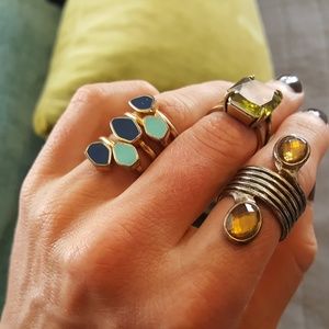 Beautiful assortment of rings